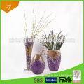 High Quality Crackle Mosaic Glass Vase Colored Glass Vase Wholesale